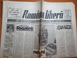 romania libera 15 august 1990-festivalul filmului costinesti,privatizarea