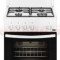 Aragaz Zanussi ZCG210S1WA, 4 arzatoare gaz, Functie Pizza, 61l, 50cm (Alb)