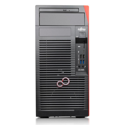 Sistem Tower refurbished, Procesor I5 8400, Memorie RAM 8 GB, SSD 128 GB, Windows 10 PRO, DVD/RW, FUJITSU CELSIUS W580 TOWER foto