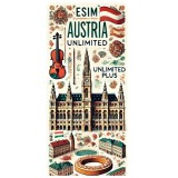 eSIM Austria, Unlimited Plus, 30 Days
