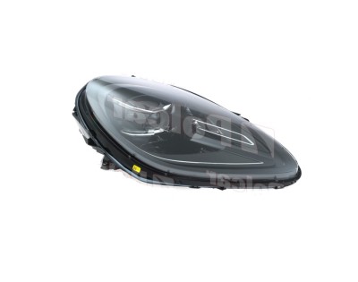 Far Porsche Macan (95b), 06.2021-, montare fata, dreapta, Tip=PDLS +; LED; electric; rama argintie; fara modul LED; LED; cu lumina viraje, MAGNETI MA foto