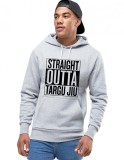 Hanorac Barbati Gri - Straight Outta Targu Jiu - XL, THEICONIC