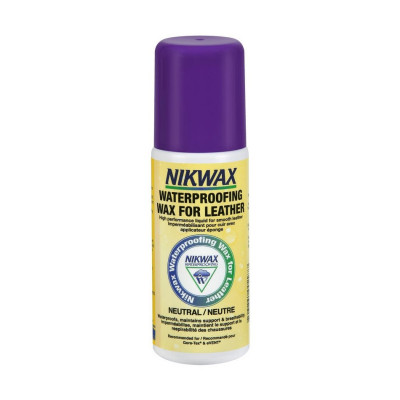 Impermeabilizator cu burete pentru piele Nikwax Waterproofing Wax For Leather-125ml foto