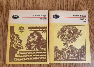 Teatru - Lucian Blaga (2 vol.) foto