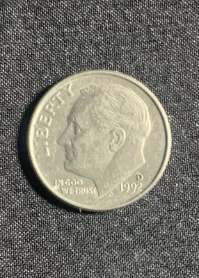 Moneda One Dime 1992 USA foto