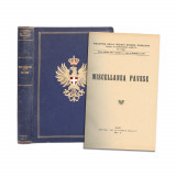 Miscellanea Pavese, 1932