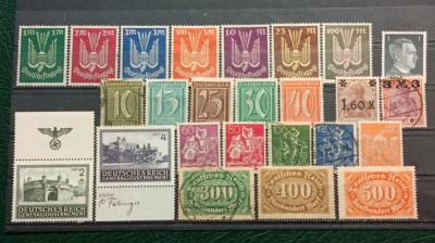 Lot timbre Deutches Reich foto