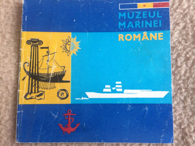 muzeul marinei romane editura militara RSR album muzeu prezentare ilustrat hobby foto
