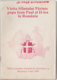 Vizita Sfantului Parinte papa Ioan Paul al II-lea in Romania