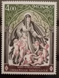 BC80, Monaco 1968, serie Crucea Rosie, arta, picturi, Nestampilat