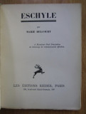 Marie Delcourt - Eschyle