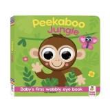 Peekaboo - Jungle - Board Book With Googly Eyes