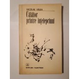 Nicolae Velea - Călător printre &icirc;nțelepciuni (copertă și ilustrații: Constantin Baciu; 1975)