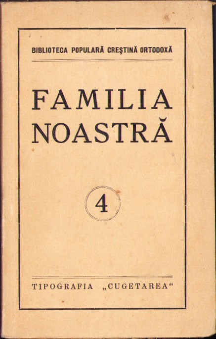 C5587N Familia noastră, 1938