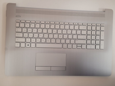 Carcasa superioara cu tastatura palmrest Laptop, HP, 17-CA, 17Z-CA, L92790-151, layout GR (greaca) foto