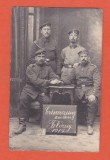 AMS @ - FOTOGRAFIE, GRUP MILITARI WW 1 1914 SCRISA, NECIRCULATA