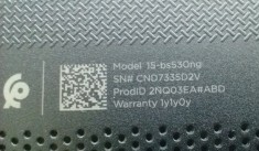 Vand sau dezmebrez pe componente laptop HP 250 G6, model 15-bs530ng, placa de baza defecta