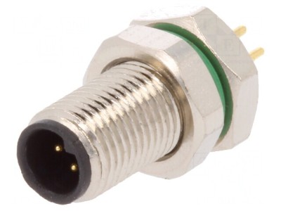 Conector M5 THT Tată 4 PIN IP67 60V 1A foto