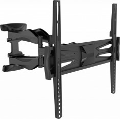 Suport TV de perete ECG LD 326001, 32- 60 (81 - 152 cm), rotire 180&deg; si inclinare 2&deg;-12&deg;, 30 kg, VESA