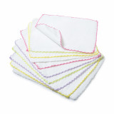 Set 10 batistute din bumbac pentru copii 20x20 cm