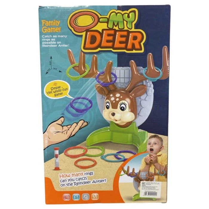 Joc de indemanare cu inele de aruncat pe cerb