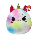 PLUS TY SQUISH BEANIES UNICORNUL MAISIE 22CM, Squish-A-Boos