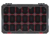 Container colectiv KISTENBERG TITAN 598x390x110mm cu partiții negre