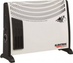 Convector electric Albatros CT-23TURBO 2000 W Alb/Negru foto