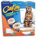 Kit Dresaj Pisici la Toaleta CitiKitty - Antrenament Simplu si Eficient, Include Ghid si Catnip