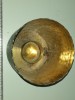 Suport Lumanare Vechi Metalic, lucrat manual, decor vintage - Vas Antic pentru lumanari decorative