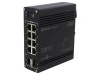 Switch PoE Ethernet administrabil 10 porturi