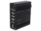 Switch PoE Ethernet administrabil 10 porturi
