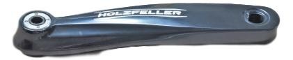 Left Arm Holzfeller Hw 170 Mirror - Black Ultimate FactoryBikes