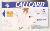 bnk card Cartele telefonice - Irlanda - picturi - Aoife and the Children of Lir