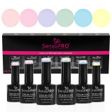 Cumpara ieftin Set 6 Oje Semipermanente 10ml SensoPRO Milano, Sweet Pastel