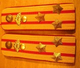 C1 5 - Grade militare - veston - comunism RSR - colonel infanterie - auriu