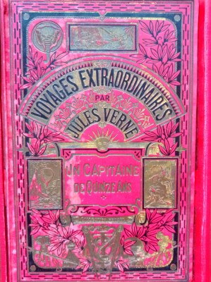 Jules Verne-Capitan la 15 ani-Editie Veche Originala(1900-20)-GRAVURI, RARA! foto