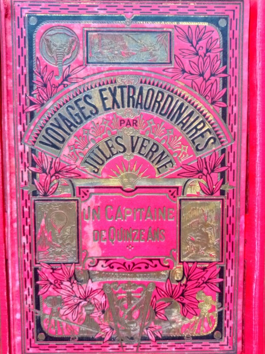 Jules Verne-Capitan la 15 ani-Editie Veche Originala(1900-20)-GRAVURI, RARA!