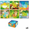 Puzzle 3D Lisciani Giochi 22 x 23 x 1 cm animale 4 Piese (6 Unități)