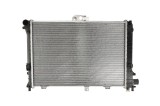 Radiator racire Saab 9000, 09.1984-09.1993, motor 2.0 T, 136 kw; 2.3 T, 125/143/147/165 kw, benzina, cutie manuala, cu AC, 550x388x32 mm, aluminiu br