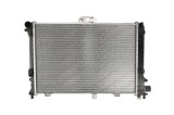 Radiator racire Saab 9000, 09.1984-09.1993, motor 2.0 T, 136 kw; 2.3 T, 125/143/147/165 kw, benzina, cutie manuala, cu AC, 550x388x32 mm, aluminiu br, Rapid