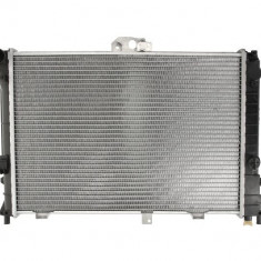 Radiator racire Saab 9000, 09.1984-09.1993, motor 2.0 T, 136 kw; 2.3 T, 125/143/147/165 kw, benzina, cutie manuala, cu AC, 550x388x32 mm, aluminiu br