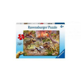 PUZZLE ATACUL DINOZAURILOR, 60 PIESE, Ravensburger