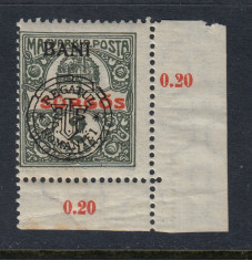 ROMANIA 1919 - CLUJ ORADEA EROARE MONOGRAM SPART MNH BODOR foto