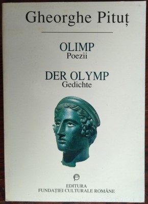 GHEORGHE PITUT: OLIMP/DER OLYMP (POEZII/ed bilingva ro-ger/9 desene FLORIN PUCA) foto