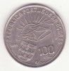 Azore 100 escudos 1991, comemorativă &rdquo;Antero de Quental&rdquo; -KM#46, Europa, Cupru-Nichel