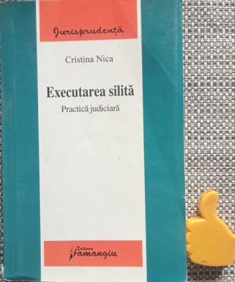 Executarea silita Practica judiciara Cristina Nica foto