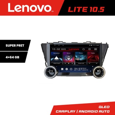 Navigatie Toyota Prius 5 Plus 2012-2020 Lenovo 8 core 4+64 10.5 inch Incell 1K android Wifi 5Ghz gps internet Kit-prius5-plus CarStore Technology foto