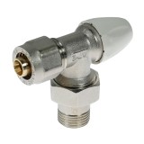 Robinet calorifer retur, cu conector pentru teava PEX, APE, alama, 1/2&quot;