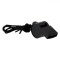 Fluier Antrenament, Negru, Plastic, Cordon Inclus
